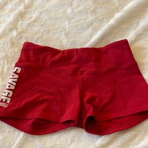 Savage barbell shorts, like new but tag out